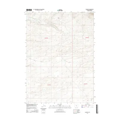2015 Map of Lamont NE, 2015 Print