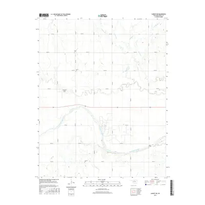 2016 Map of Lamont NW, 2016 Print