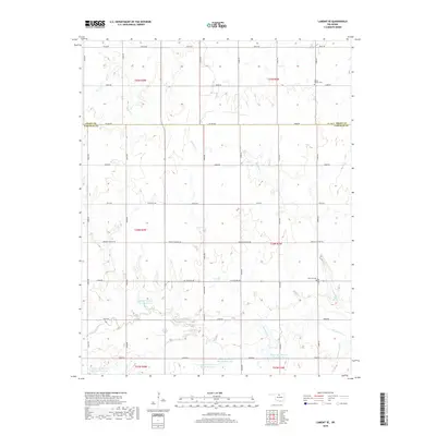 2018 Map of Lamont SE, 2018 Print