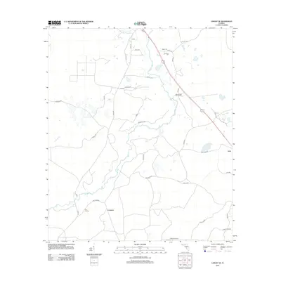 2012 Map of Lamont SE, 2012 Print