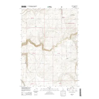 2013 Map of Lamont, 2013 Print