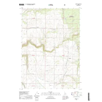 2020 Map of Lamont, 2020 Print