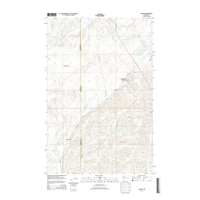 2014 Map of Lamont, 2014 Print
