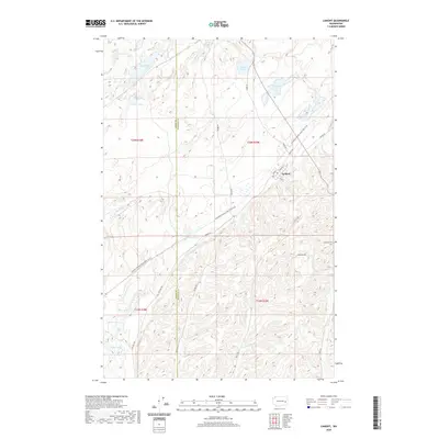 2020 Map of Lamont, 2020 Print