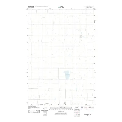 2011 Map of LaMoure SW, 2011 Print