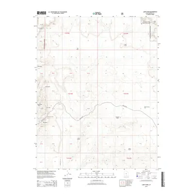 2014 Map of Lamp Stand, 2014 Print