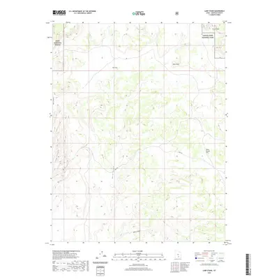 2020 Map of Lamp Stand, 2020 Print