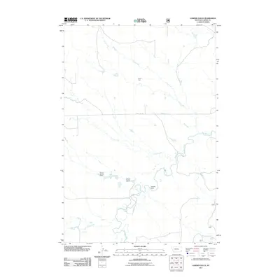 2011 Map of Lampkin Gulch, 2011 Print