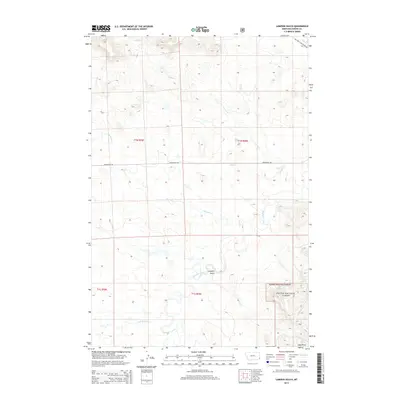2014 Map of Lampkin Gulch, 2014 Print