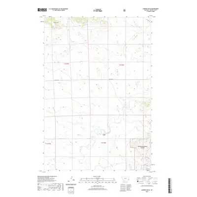 2020 Map of Lampkin Gulch, 2020 Print