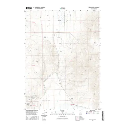 2017 Map of Lampo Junction, 2017 Print
