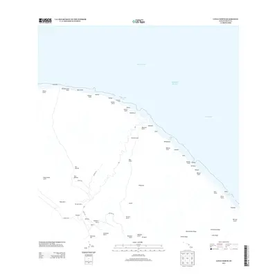 2013 Map of Lanai North, 2013 Print