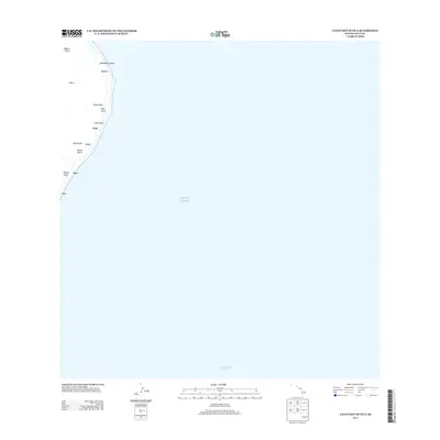 2013 Map of Lanai South OE E, 2013 Print