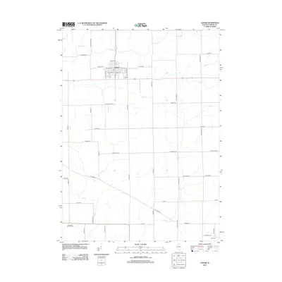 2012 Map of Lanark, 2012 Print