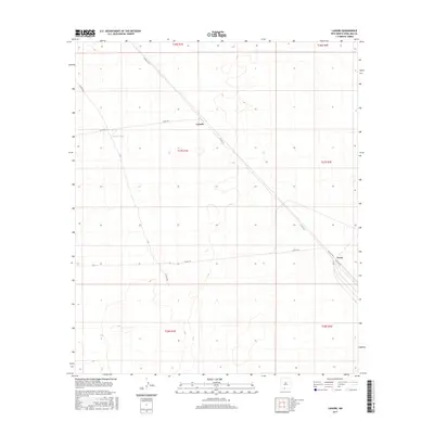 2017 Map of Lanark, 2017 Print