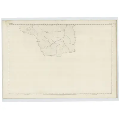 1859 Map of Lanarkshire, Sheet LV, 1863 Print