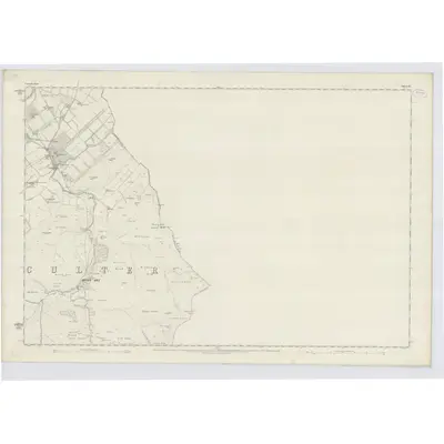 1859 Map of Lanarkshire, Sheet XL, 1864 Print