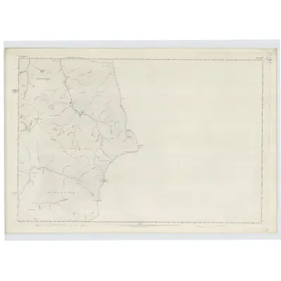 1859 Map of Lanarkshire, Sheet XLIV, 1863 Print