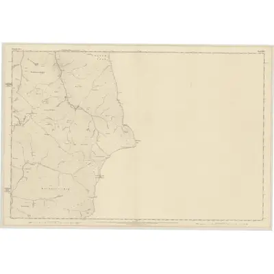 1859 Map of Lanarkshire, Sheet XLIV, 1863 Print