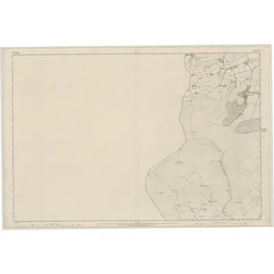 1858 Map of Lanarkshire, Sheet XXII, 1863 Print