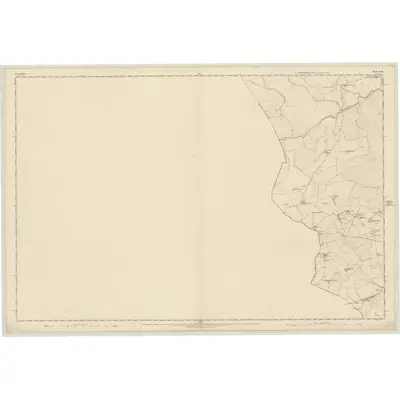 1858 Map of Lanarkshire, Sheet XXIX, 1863 Print