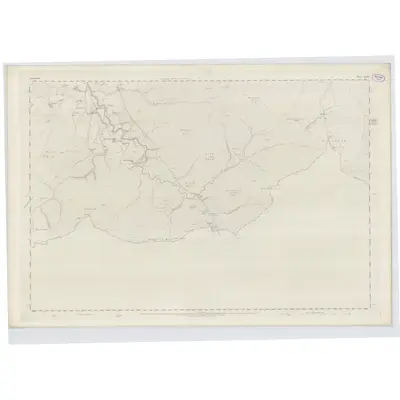 1858 Map of Lanarkshire, Sheet XXXVI, 1864 Print