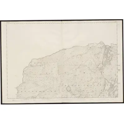 1847 Map of Lancashire 1, 1850 Print
