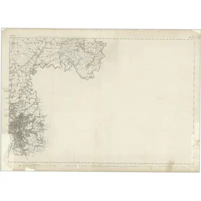 1845 Map of Lancashire 112, 1848 Print