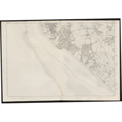 1846 Map of Lancashire 113, 1850 Print