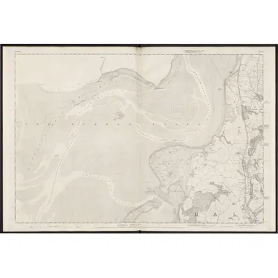 1847 Map of Lancashire 15, 1850 Print