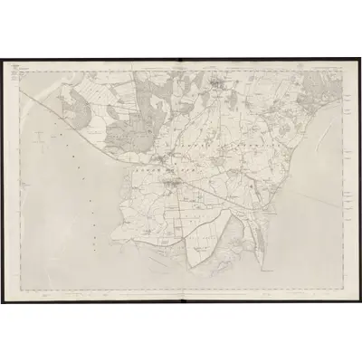 1847 Map of Lancashire 17, 1851 Print
