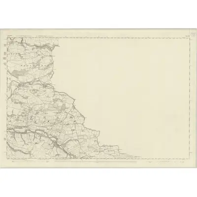 1844 Map of Lancashire 26, 1847 Print