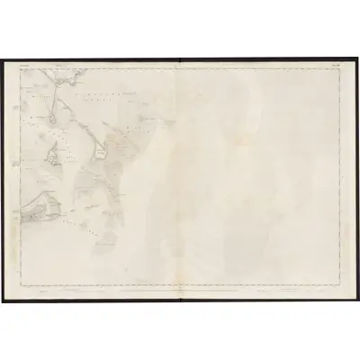 1847 Map of Lancashire 28, 1849 Print