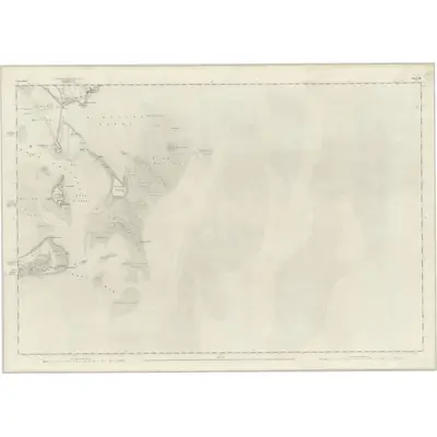 1847 Map of Lancashire 28, 1849 Print