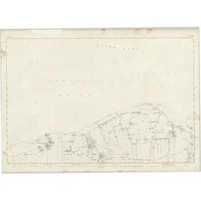 1844 Map of Lancashire 38, 1848 Print