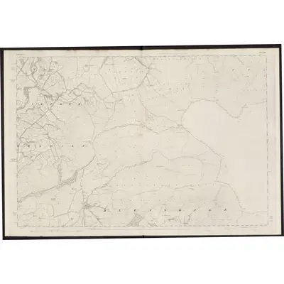 1844 Map of Lancashire 40, 1846 Print