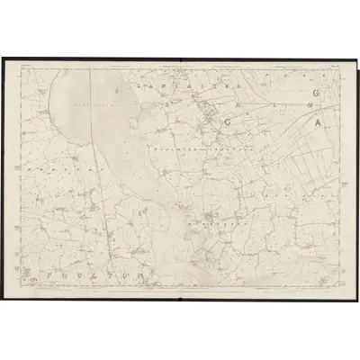 1844 Map of Lancashire 43, 1848 Print