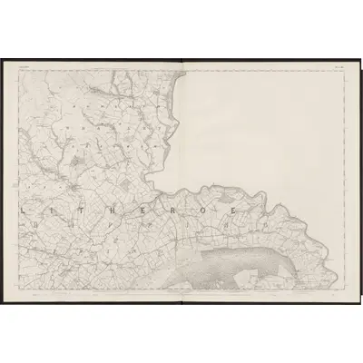 1844 Map of Lancashire 46, 1847 Print