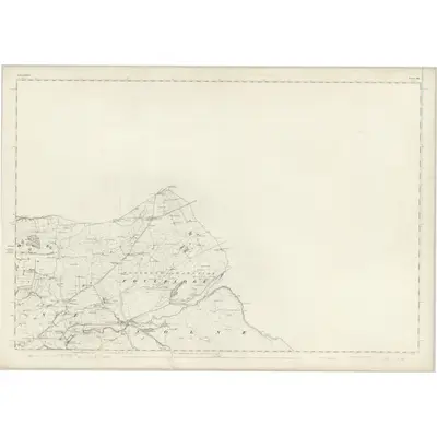 1844 Map of Lancashire 49, 1848 Print