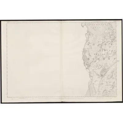 1846 Map of Lancashire 6, 1850 Print