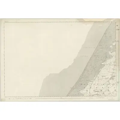 1845 Map of Lancashire 82, 1848 Print