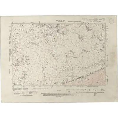 1912 Map of Lancashire I.NW, 1946 Print