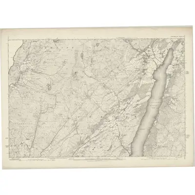 1889 Map of Lancashire IV