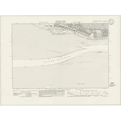 1930 Map of Lancashire LXVII.NW, 1932 Print