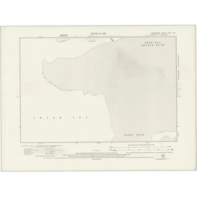1926 Map of Lancashire LXXIV.NE, 1929 Print