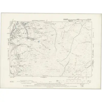 1890 Map of Lancashire LXXXI.SE, 1895 Print