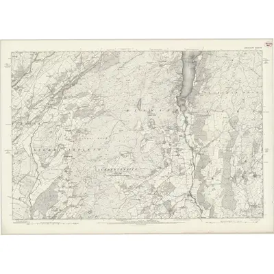 1888 Map of Lancashire VII