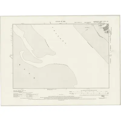 1925 Map of Lancashire XCVIII.SE, 1928 Print