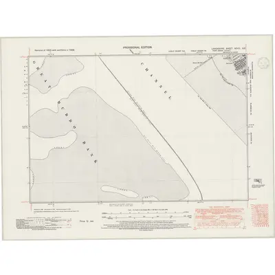1938 Map of Lancashire XCVIII.SE, 1947 Print