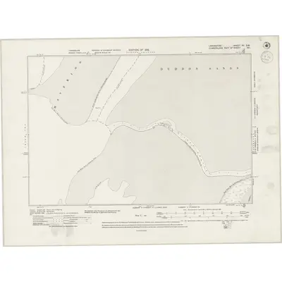 1911 Map of Lancashire XV.SW, 1942 Print